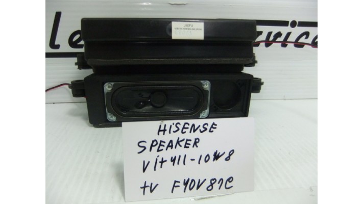 Hisense VIT411-10W8 speakers.